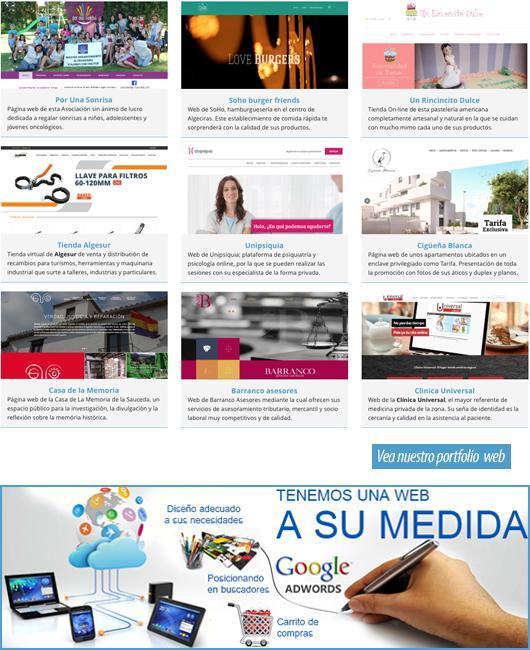 diseño web en Algeciras